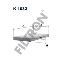 FILTRON K1032 Polen Filtresi Audi A6 (4B.C5) 2.4 30V 136Hp (98-01)