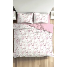 Cotton Box Fixbox Ranforce Çift Kişilik Çarşafı Lastikli Nevresim Takımı Ruit Karamel Çok Renkli