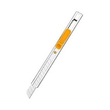Snap-of Kupa Cep Tip Ince Metal Maket Bıçağı Dar Maket Bıçağı A-1p Aluminyum Gövde Bıçak Otomatik Kilitli Profesyonel Falçata 9x80 Lenth:132 M