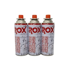 Rox Kamp Ocak Gazı Valfli Kartuş 227Gr 3 Adet