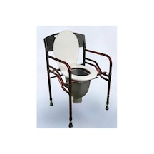 Medikalcim Borulu Hasta Yaşlı Tuvalet Sandalyesi Klozeti Wc Si Direk Tuvalete Klozet