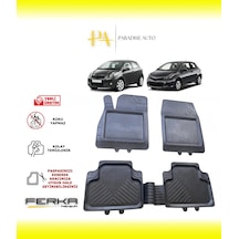 Toyota Yaris 2-3 2005-2013 Uyarlanabilir Universal Havuzlu Paspas