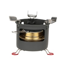 Geeksen Kamp Açık Hava Spirit Alkol Brülörü Kamp Ocağı Alkol Ocağı Braket Destek Seti Kamp Sobası Çok Renkli