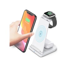 Ally 15w 3in1 Şarj Standı Wireless Kablosuz Apple Uyumlu iPhone+Apple Watch+AirPods Ym ud21 5775