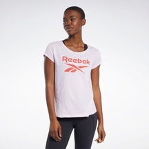 Reebok Fk7034 Ts Graphic Kadın Beyaz Spor Tişört