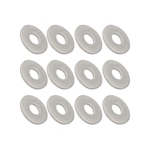 Symbee 304 Paslanmaz Çelik 100 Adet Düz Yonga, M8x24mm, Vida Yedek Parçası, Tork Dağılımı Ve Zırtılayı Önleme, Dayanıklı Ve Korozyona Dirençli