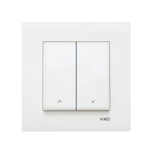 Viko Karre Jaluzi Anahtarı Beyaz İki Düğmeli 90967016