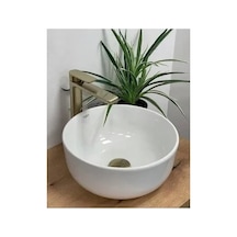 Mini Tezgah Üstü Çanak, 33 Cm Boyutunda Kullanışlı 508 Yeşil