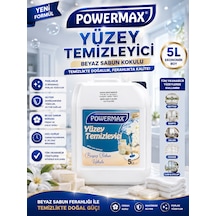 Powermax Beyaz Sabun Genel Yüzey Temizleyici 5 L Çok Amaçlı Temizlik Tekli