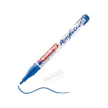 Edding Markör Akrilik İnce Uçlu 1-2 Mm Anzer Mavi 903 5300 Çok Renkli