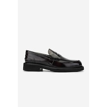 Valmenti Erkek Hakiki Deri Bordo Loafer Ayakkabı 994 442 Erk Ayk K24-25 Bordeaux Bordo