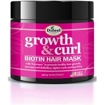 Difeel Biotin Growth & Curl Saç Maskesi 340gr