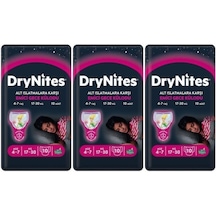Huggies Drynites Kız Gece Emici Külodu 4 7 Yaş 30 Adet 3'lü