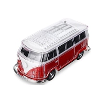 WS-267BT Işıklı Klasik Minibüs Radyo Bluetooth Hoparlör