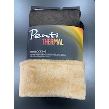 Penti Thin Looking Thermal Külotlu Çorap Siyah L-xl Siyah