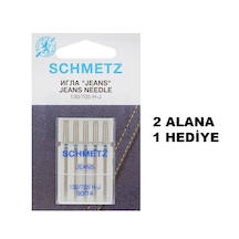 Schmetz Ev Tipi Aile Dikiş Makine Kot Jeans İğnesi 14 Numara