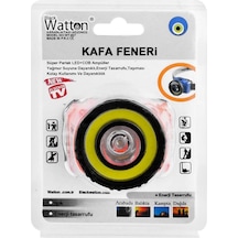 Güçlü Pilli Kafa Lambası Wt-607 Çok Renkli