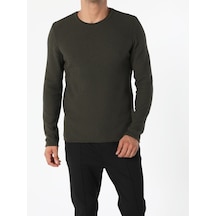 Colin's Slim Fit Haki Erkek Kazak CL1055245_Q1.V1_KHA
