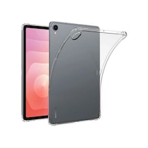 Samsung Galaxy  Uyumlu  Tab S11 Kılıf Anti Shock Tablet Silikon - Şeffaf Arka Kapak