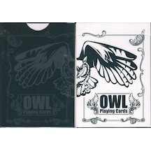 Hanson Chien Owl Blue Premium Oyun Kağıdı İskambil Kartları Destesi