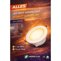 5630 Downlight - 18 Watt Günışığı Gün Işığı