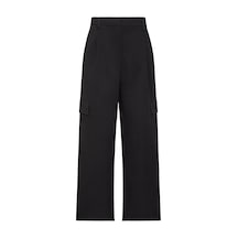 Calvin Klein Cotton Ewaıst Cargo, Ub1, Xxs Siyah Kadın Pantolon