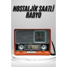Northcity Vintage Bluetooth Radyo - Taşınabilir Nostaljik Hoparlör