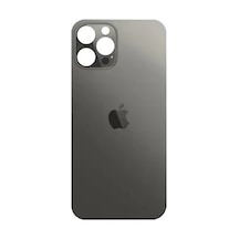 İphone 12 Pro Arka Pil Kapağı Cam Siyah
