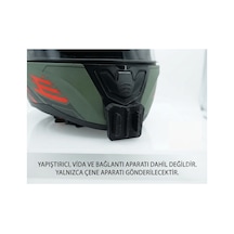 Ls2 Rapid 2 Ff353 Uyumlu Aksiyon Kamera Aparatı - Kask Çene Bağlantı Aparatı Siyah