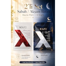 Xaura Global Xaura Pain 25 Li Ve X-night 30 Lu 2 Li Sabah Akşam Rutin Seti