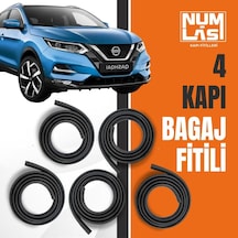 Nissan Qashqai 2014-2021 4 Kapı + Bagaj Fitili-a Kalite-numlas-nm5358