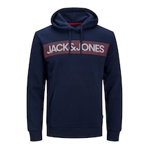 Jack & Jones Jjecorp Logolu Erkek Sweat 001 - Lacivert