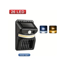 Honeybeeshop Güneş Enerjili Sivrisinek Kovucu Duvar Lambası Beyaz Işık Sıcak Işık Mor Işık Bahçe Merdiven Dış Mekan