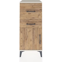 Hyperion Komodin 2 Çekmeceli Tek Kapaklı 44x44x106 Aytaşı-çam Aytaşı