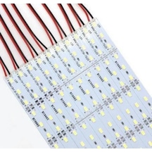 12 Volt 5630 Ledli Led Bar Alüminyum Çubuk 72 Ledli Beyaz 10 Adet