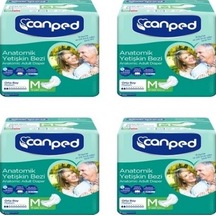 Canped Anatomik Hastabezi Normal Orta 10 Lu X 4 Adet PKT.CANPED.141 M