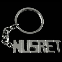 Nusret İsimli Anahtarlık Krem