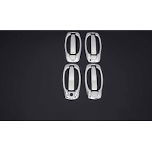 Fiat Doblo Krom Kapı Kolu 4 Kapı 8 Parça Set 2010-2014   Arası