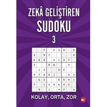 Zeka Geliştiren Sudoku 3 - Kolay - Orta - Zor Diğer