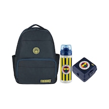Tarafta Fenerbahçe Çanta + Suluk + Beslenme Kutusu Set 10 Çok Renkli