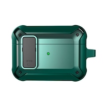 Ally Shockproof Darbe Emici Apple Uyumlu AirPods Pro Kulaklık Kılıfı Yeşil