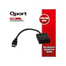 Qport Q-uhd Usb3.0 To Hdmı Cevırıcı