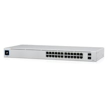 Ubnt USW-24-Poe 24 Port Gigabit + 2x1GB Sfp 95 W Uplink Yönetilebilir Poe Rackmount Swıtch
