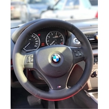 Bmw Araca Özel Noktalı  Deri Direksiyon Kılıfı