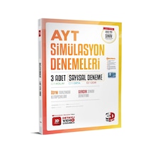 3D Yayınları Ayt Ilk Dönem Deneme Sınavı 2023 Sayısal Simülasyon 1. Dönem