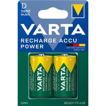 Varta 1.2 Volt 3000 Mah D Boy Şarjlı Pil 2 Li Paket Şarj Edilebilir Pil