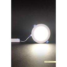 ACK Sıva Altı Yuvarlak LED Panel Armatür 4000K AP01-00910 Beyaz