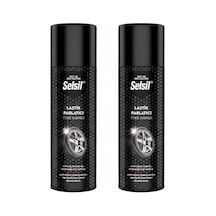 Sanplaza Selsil Lastik Parlatıcı Sprey 500 Ml 2 Adet
