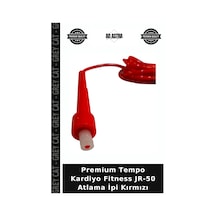 Premium Tempo Kardiyo Fitness Jr-50 Atlama İpi Kırmızı