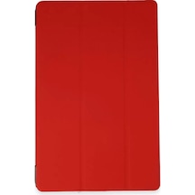 Newface Xiaomi Redmi Pad Kılıf Tablet Smart Kılıf - Kırmızı Tablet Kılıfı